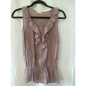 Sleeveless blouse